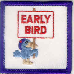 Early Bird w/Sign